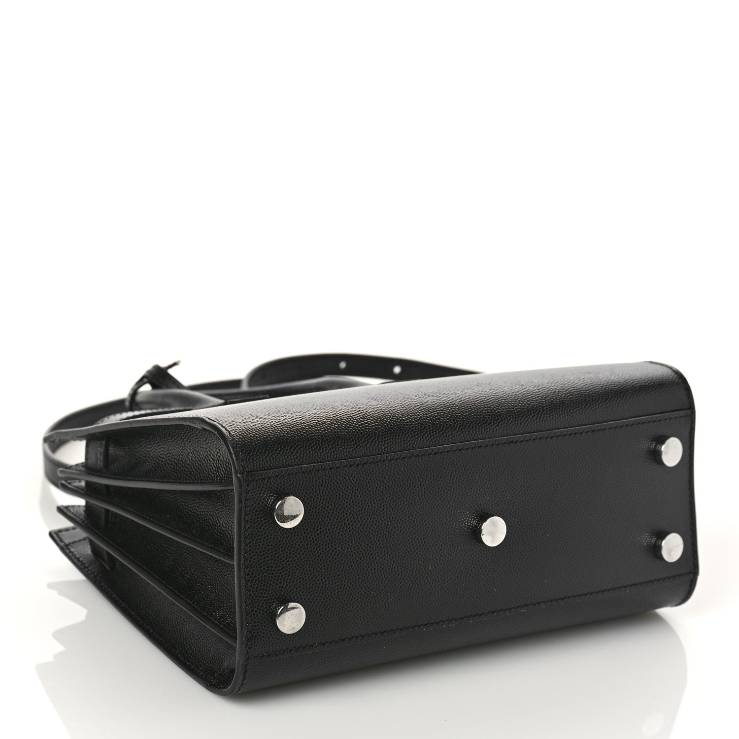 Saint Laurent Grain de Poudre Nano Sac De Jour Black 4 of 9