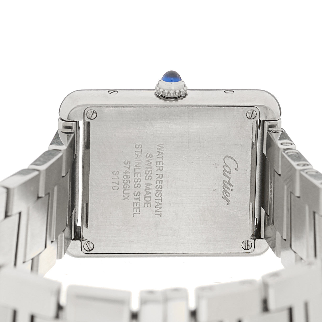 Cartier Stainless Steel 24mm Tank Solo Quartz Watch 4 of 4