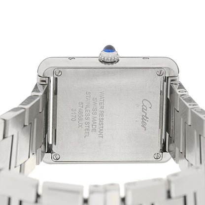 Cartier Stainless Steel 24mm Tank Solo Quartz Watch 4 of 4