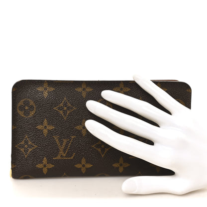 Louis Vuitton Monogram Porte-Monnaie Zippy Wallet 2 of 7
