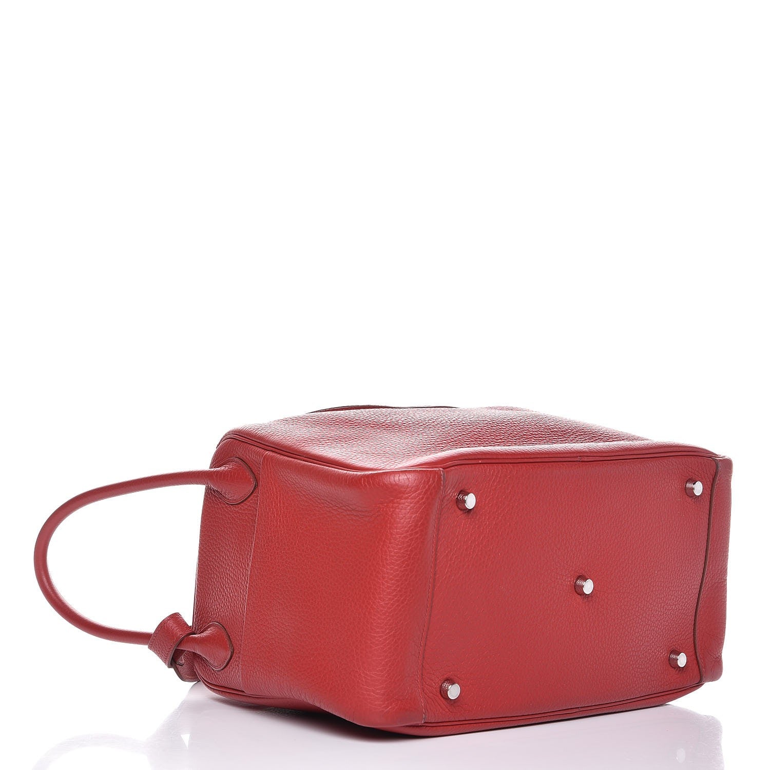 Hermes Taurillon Clemence Lindy 34 Rouge Garance 4 of 13
