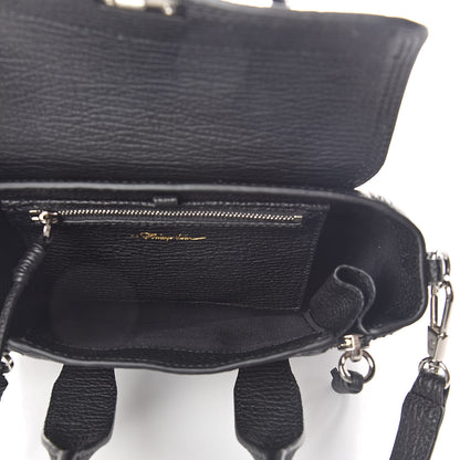 3.1 Phillip Lim 3.1 Textured Calfskin Mini Pashli Satchel Black 5 of 8