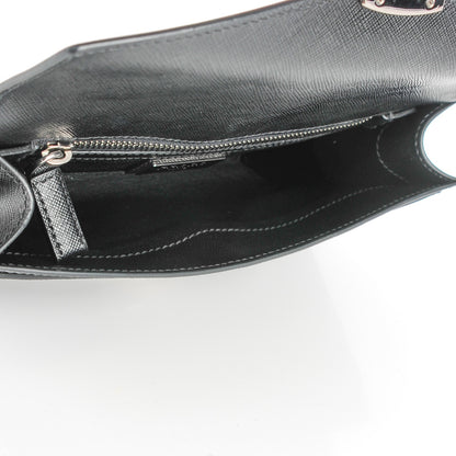 Prada Saffiano Clutch Black 5 of 8