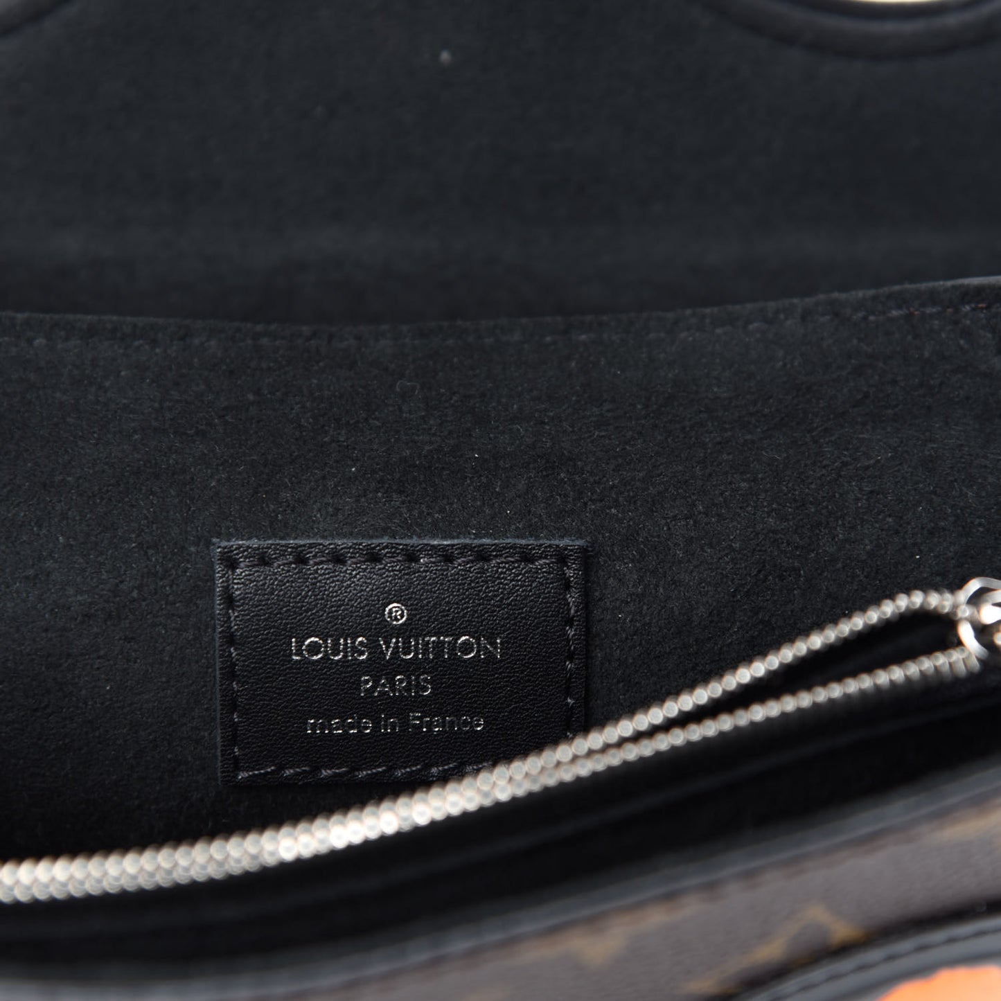 Monogram Kabuki Pochette Black