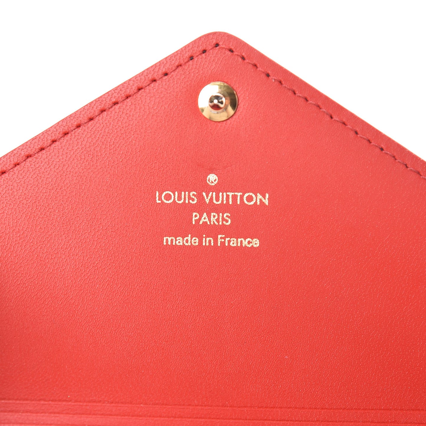 Monogram Medium Kirigami Pochette Insert Coquelicot