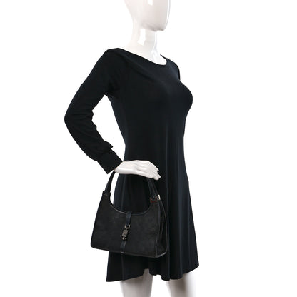 Gucci Monogram Small Bardot Black 2 of 11