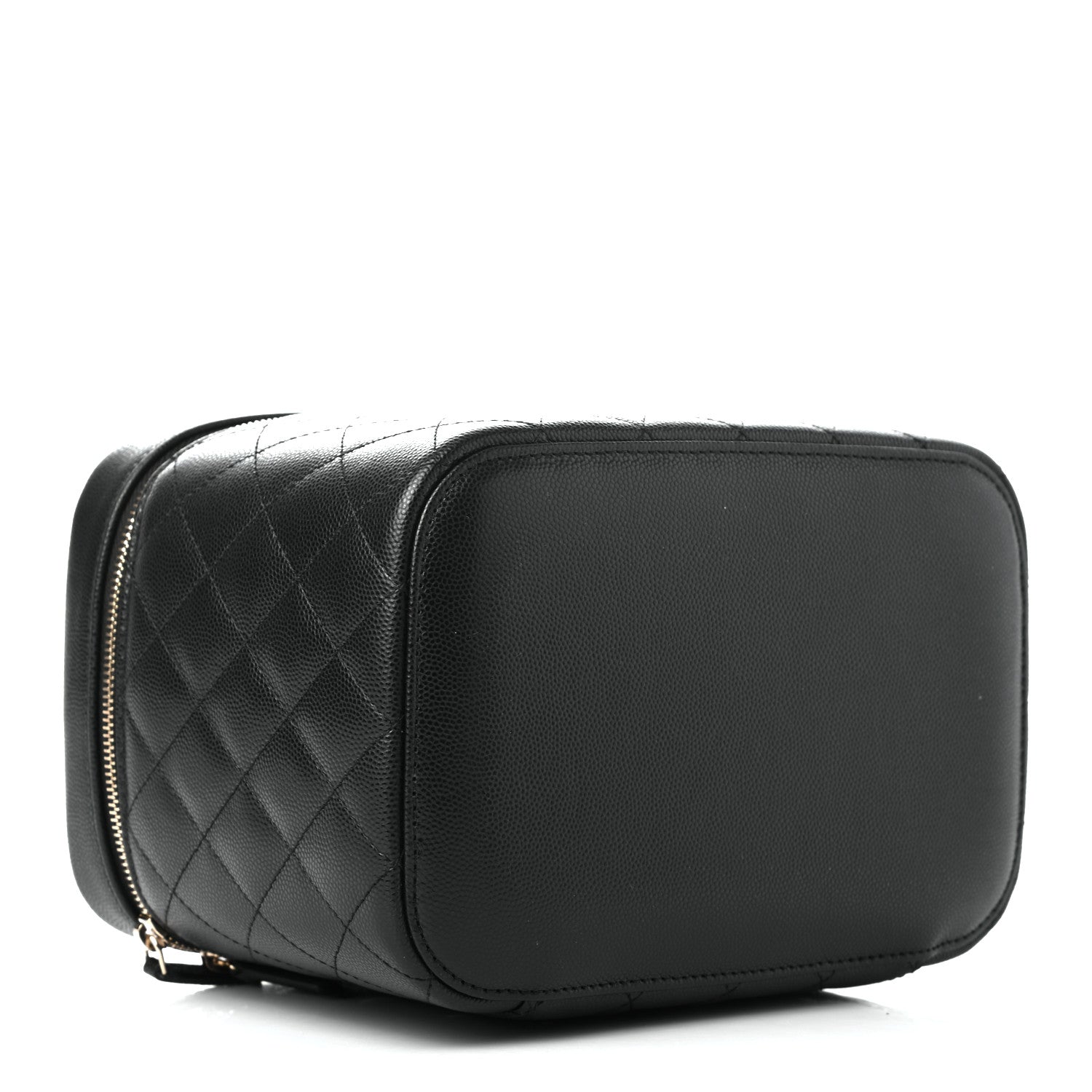 Chanel Caviar Quilted Large Vanity Pouch Black 4 of 7