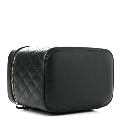 Chanel Caviar Quilted Large Vanity Pouch Black 4 of 7
