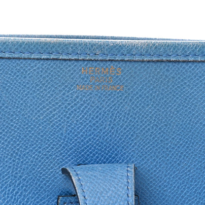 Hermes Courchevel Evelyne GM Bleu France 6 of 12
