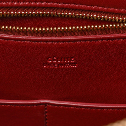 Celine Bullhide Calfskin Small Ring Bag Dark Ruby 7 of 13