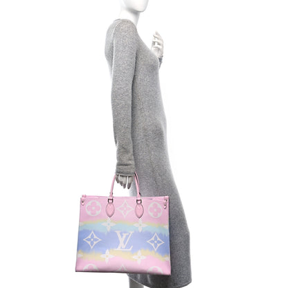 Louis Vuitton Monogram Escale Onthego GM Pastel 2 of 10