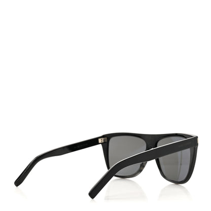 Saint Laurent Acetate SL1 Sunglasses Black 4 of 7