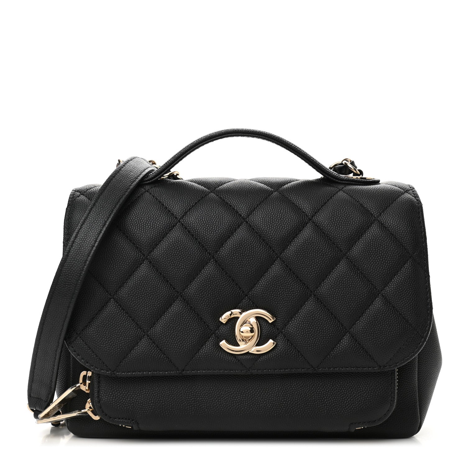 Chanel Caviar Quilted Medium Business Affinity Flap Black 1 of 10