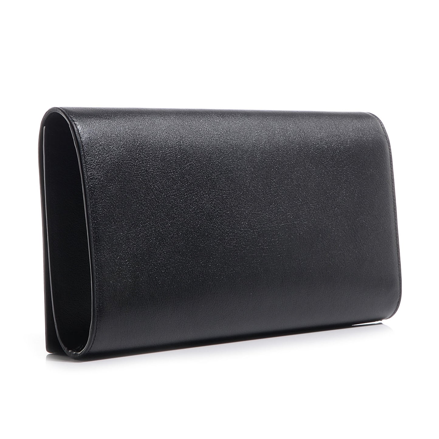 Calfskin Monogram Large Belle De Jour Clutch Black