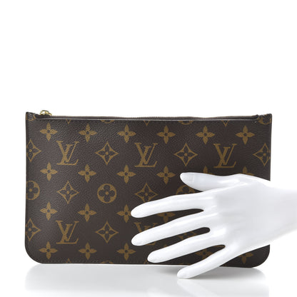 Louis Vuitton Monogram Neverfull MM GM Pochette 2 of 11