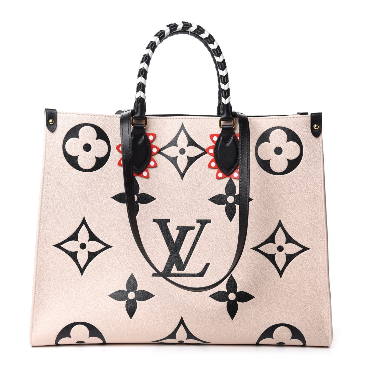 Empreinte Monogram Giant Crafty Onthego GM Creme Black