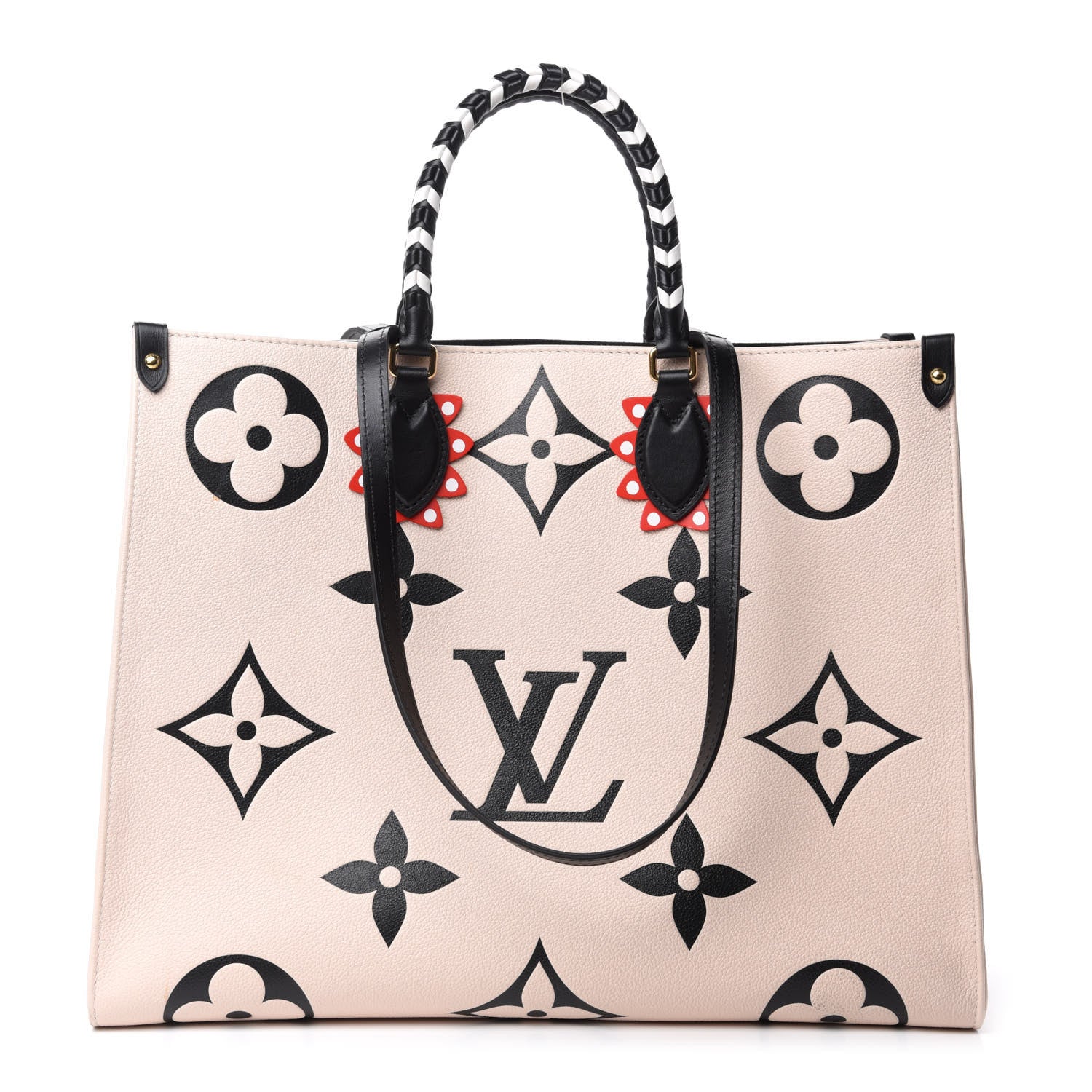 Louis Vuitton Empreinte Monogram Giant Crafty Onthego GM Creme Black 1 of 13