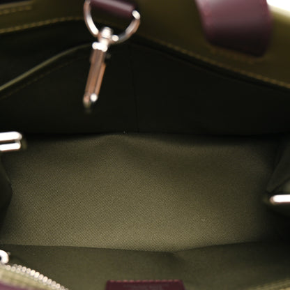 Louis Vuitton Calfskin Mini Shopper Tote Khaki Green 5 of 10