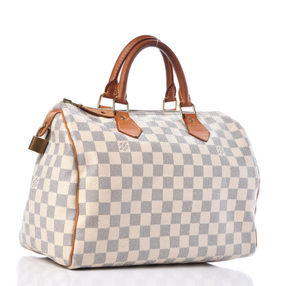 Louis Vuitton Damier Azur Speedy 30 3 of 17