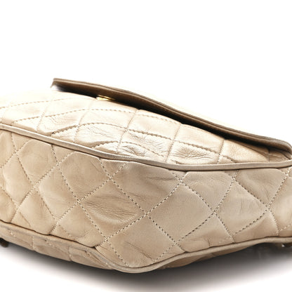 Chanel Lambskin Quilted Tassel Camera Case Beige 12 of 12