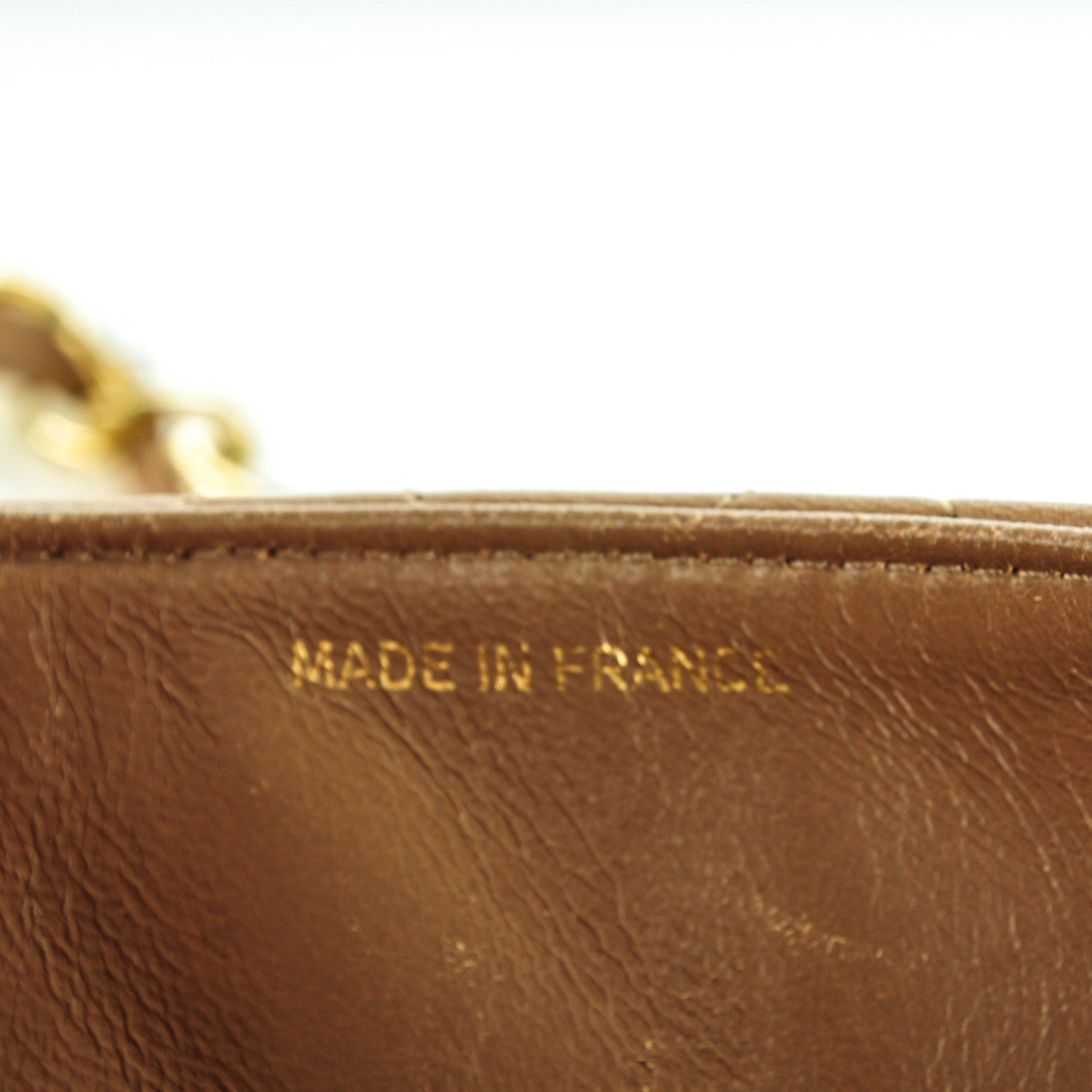 Chanel Lambskin Quilted Mini Flap Beige 8 of 9
