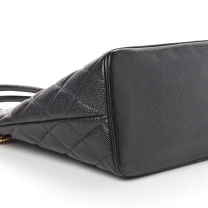 Chanel Caviar Quilted Medallion Tote Black 8 of 10