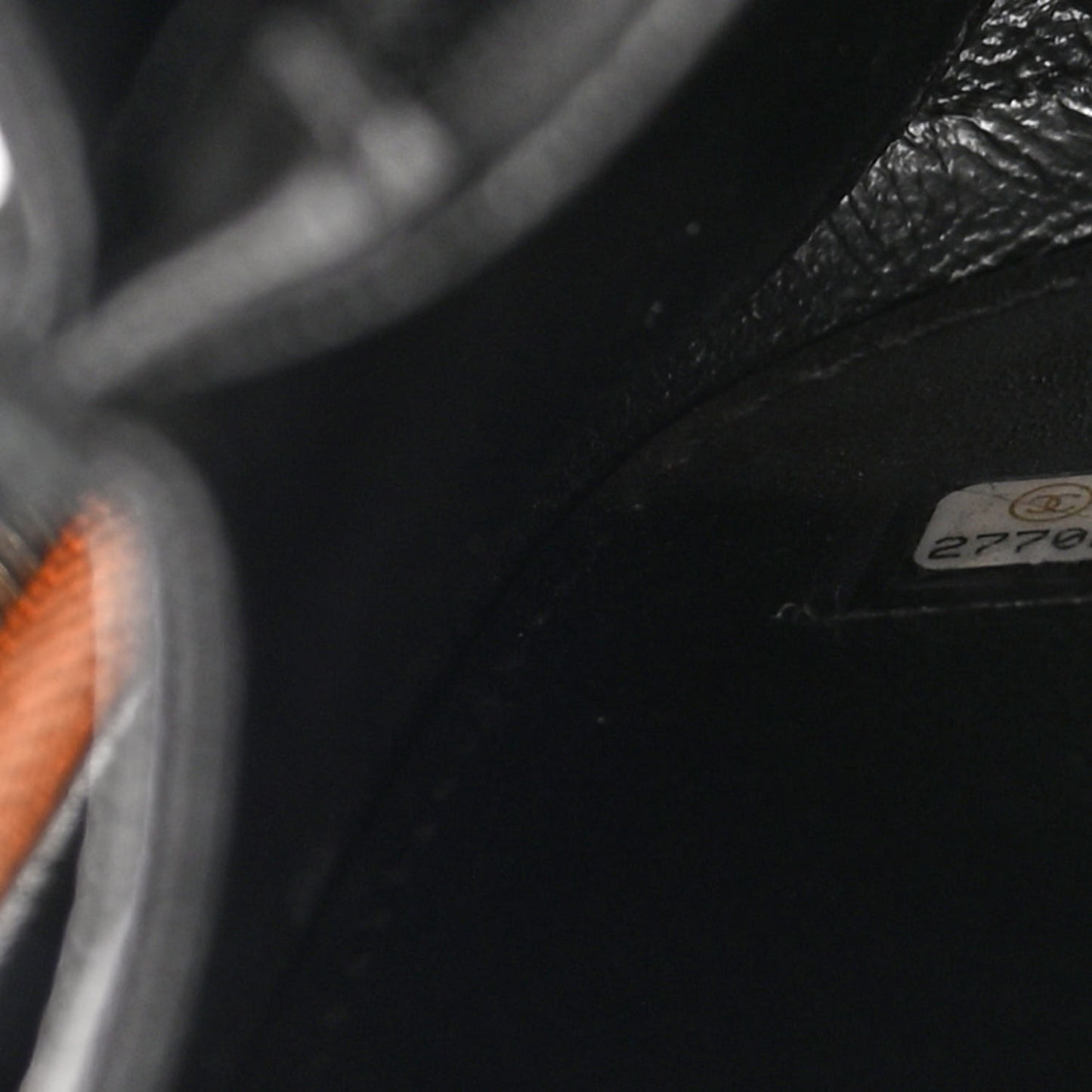 Caviar Quilted Medium CC Filigree Vanity Case Beige Black