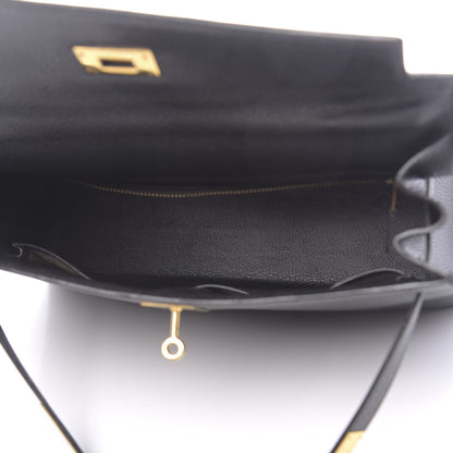 Hermes Ardennes Kelly Sellier 32 Black 5 of 14