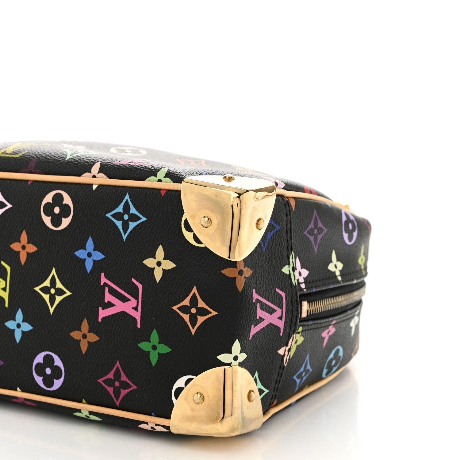 Louis Vuitton Monogram Multicolor Trouville Black 9 of 9