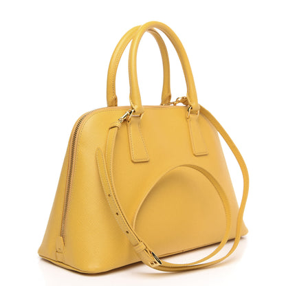 Prada Saffiano Lux Medium Promenade Tote Mimosa 3 of 9