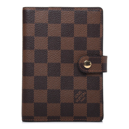 Louis Vuitton Damier Ebene Small Ring Agenda Cover 1 of 13