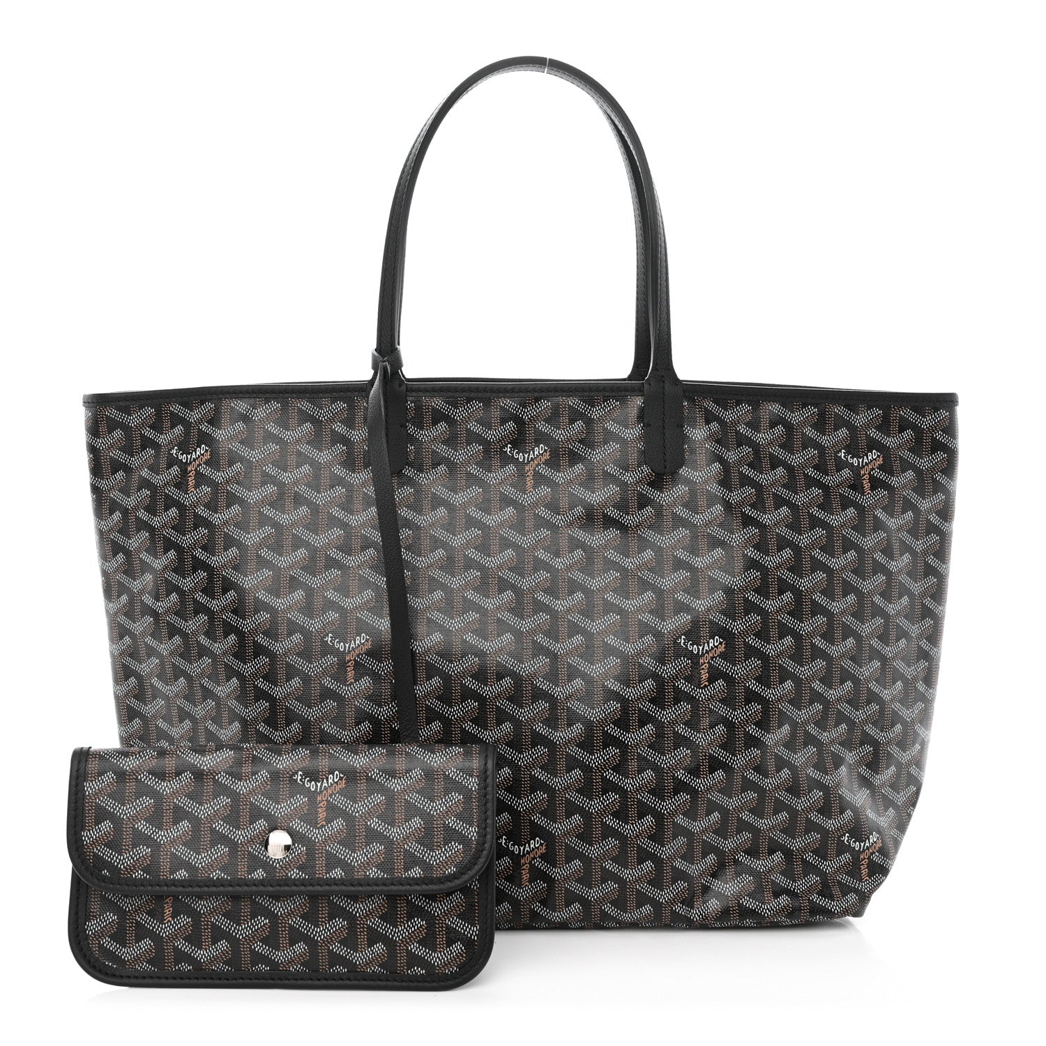 Goyard Goyardine Saint Louis PM Black 1 of 12