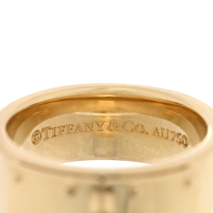 Tiffany 18K Yellow Gold Hardwear Dangle Ball Ring 49 4.75 4 of 5