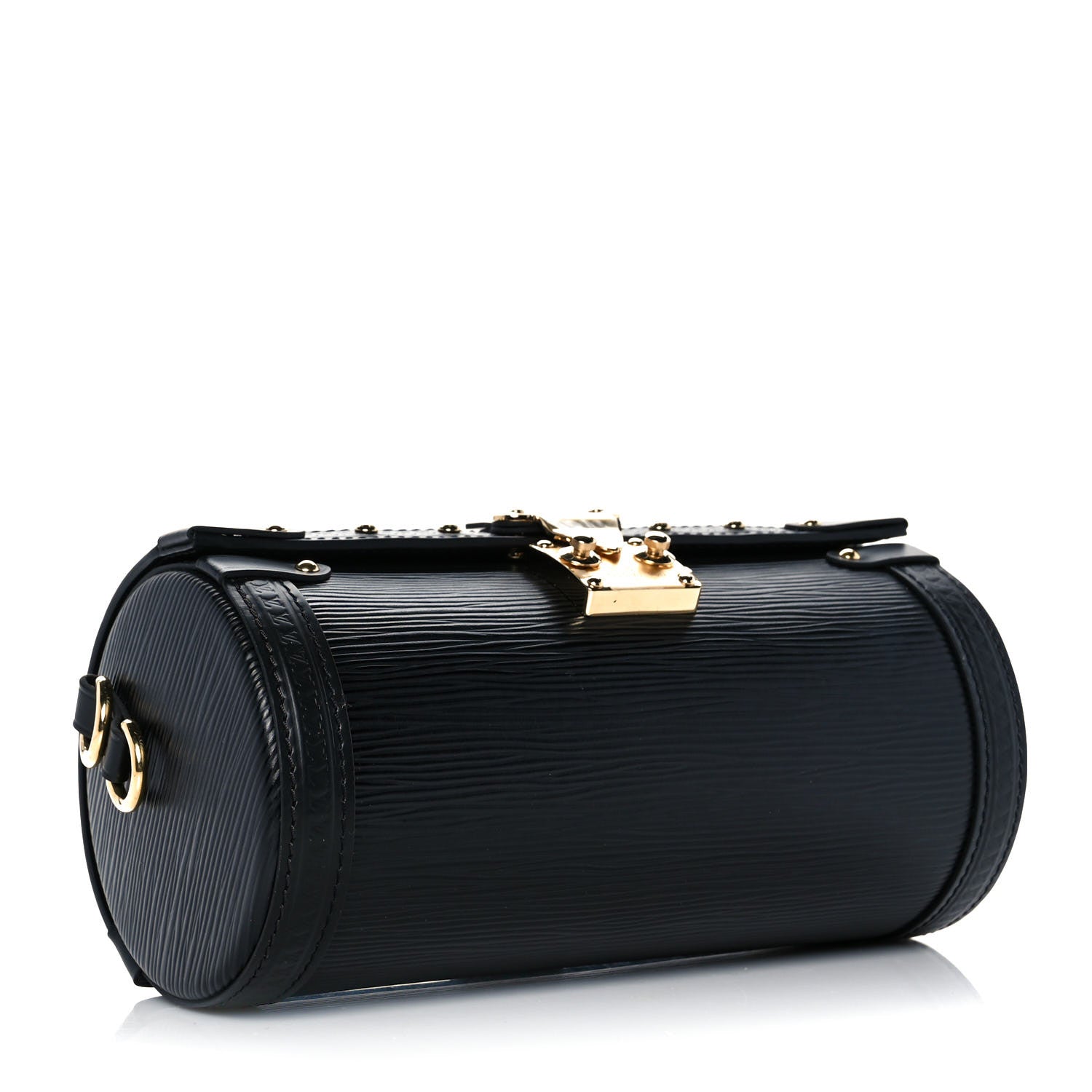 Louis Vuitton Epi Papillon Trunk Black 4 of 8