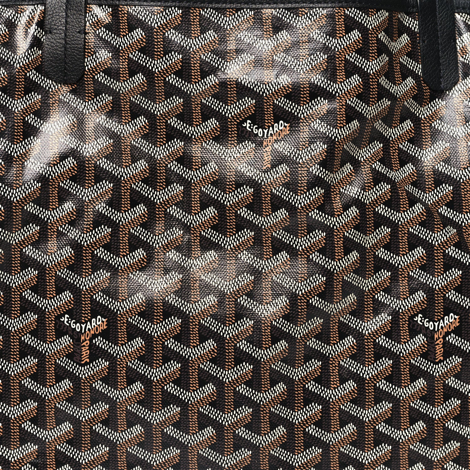 Goyard Goyardine Saint Louis GM Black 8 of 10