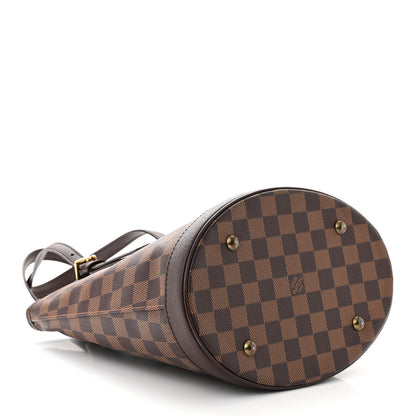 Louis Vuitton Damier Ebene Marais Bucket 23 5 of 10