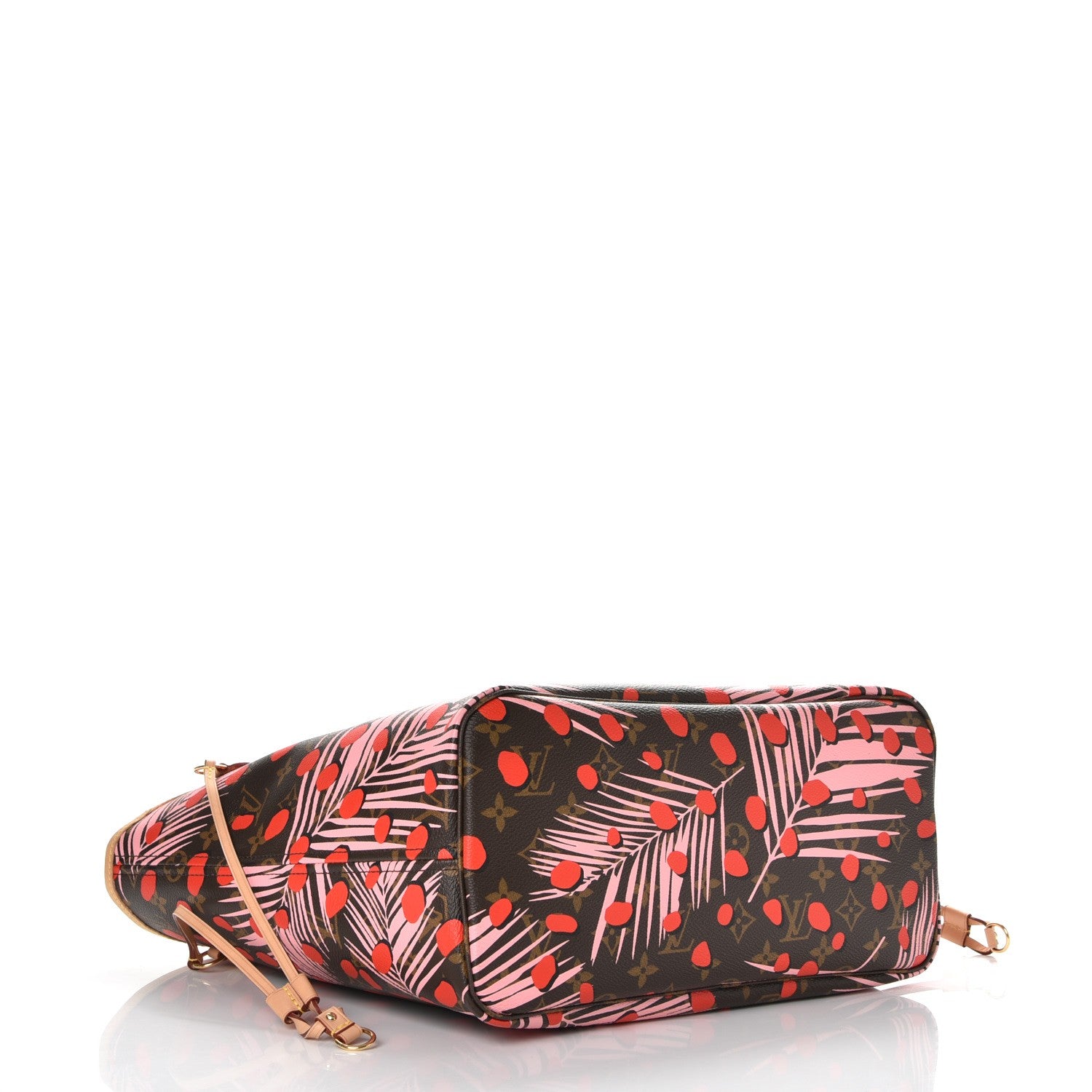 Louis Vuitton Monogram Jungle Dots Neo Neverfull MM Sugar Pink Poppy 4 of 7