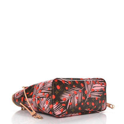 Louis Vuitton Monogram Jungle Dots Neo Neverfull MM Sugar Pink Poppy 4 of 7
