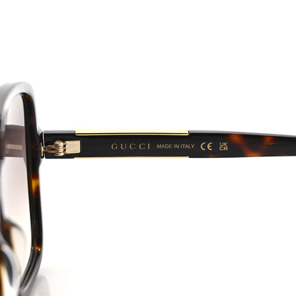 Gucci Oversized Square GG1189S Sunglasses Black 6 of 8