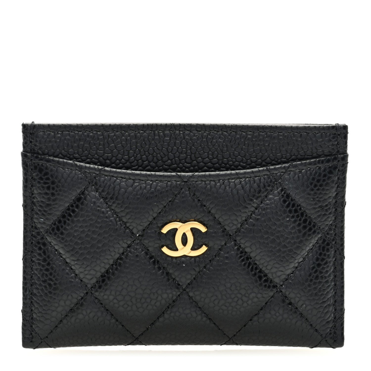 Chanel Caviar Quilted Card Holder Black 1 of 7