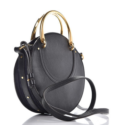 Chloe Calfskin Suede Small Pixie Bag Full Blue 3 of 9