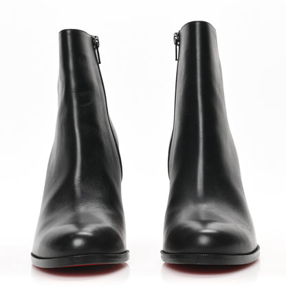 Christian Louboutin Calfskin Adox 85 Ankle Boots 38.5 Black 2 of 7