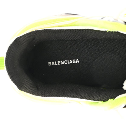 Balenciaga Rubber Mesh Bi-Color Womens Track.2 Open Sneakers 37 White Fluo Yellow 7 of 9