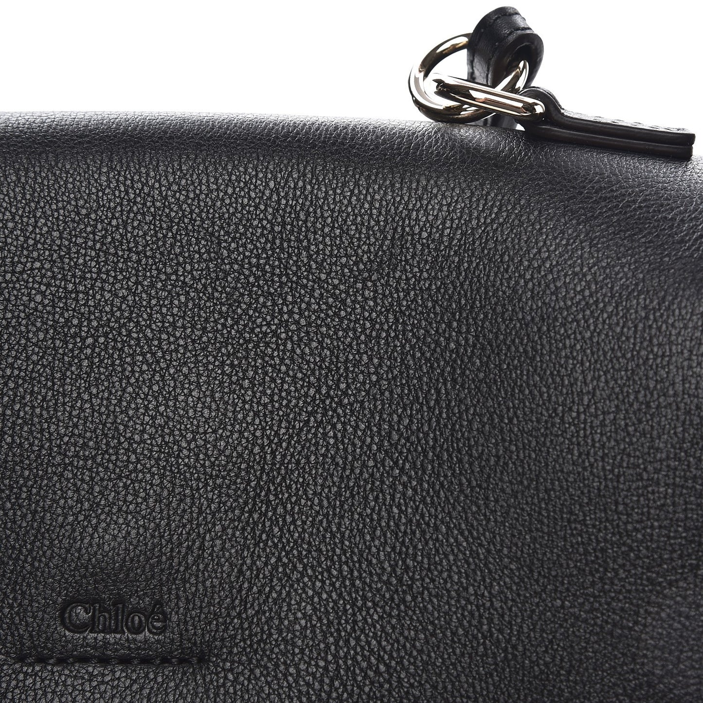 Calfskin Small Faye Day Shoulder Bag Black