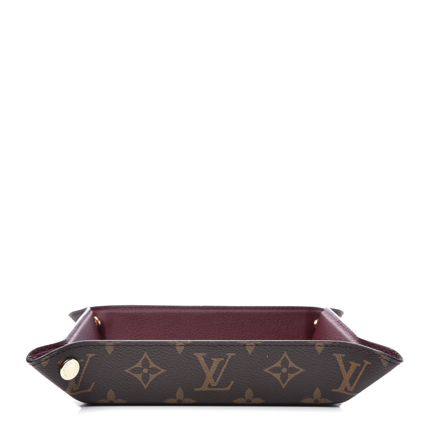 Monogram Change Tray Fuchsia
