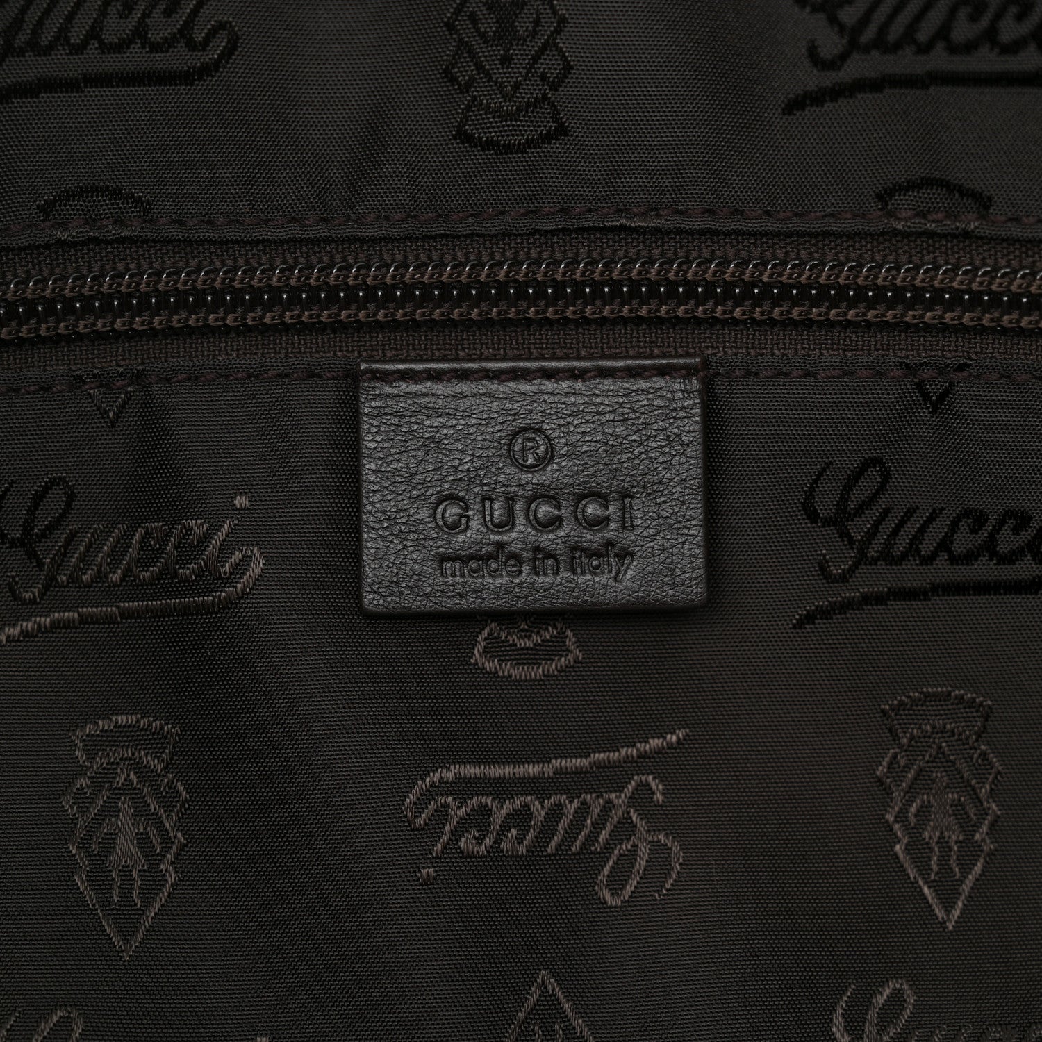 Gucci Guccissima Medium Joy Tote Bag Dark Brown 6 of 12