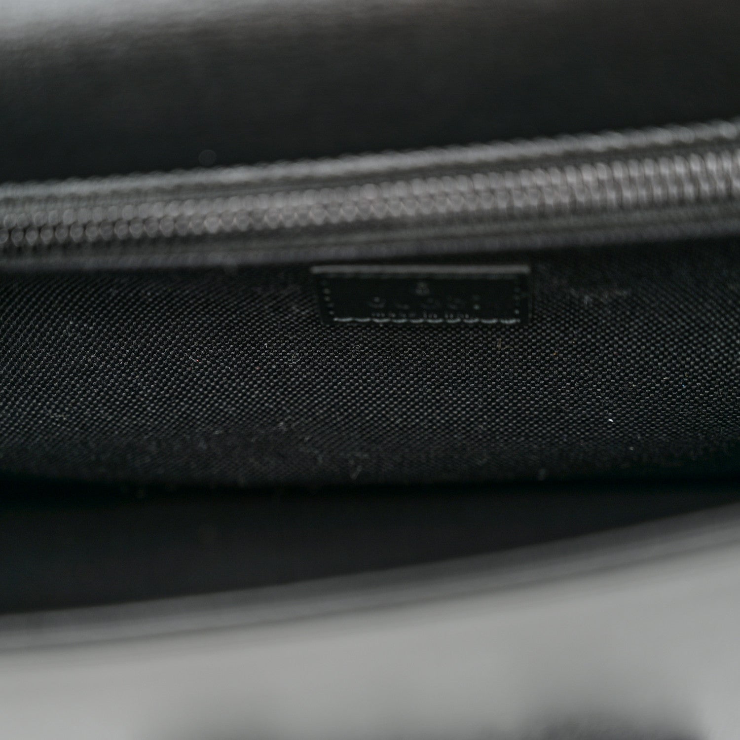 Gucci Azalea Calfskin Web Monochrome Medium Horsebit 1955 Shoulder Bag Black 5 of 9