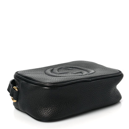 Gucci Pebbled Calfskin Mini Soho Disco Bag Black 4 of 7