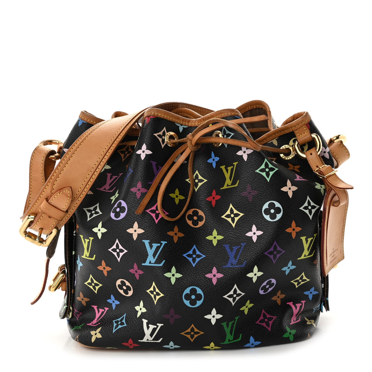 Monogram Multicolor Petit Noe Black