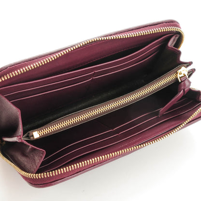 Bottega Veneta Nappa Intrecciato Zip Around Wallet Opera 8 of 17